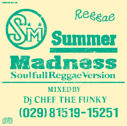 【DEADSTOCK】 DJ CHEF THE FUNKY / SUMMER MADNESS -Soulfull Reggae Version-