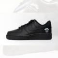 Chillin' × Castle Records / Custom Sneakers -AIR FORCE 1- (BLACK)