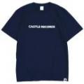 CASTLE-RECORDS T-shirts “12th” (INDIGO x WHITE)