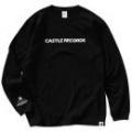 CASTLE-RECORDS LONG T-shirts “12th” (BLACK x WHITE)