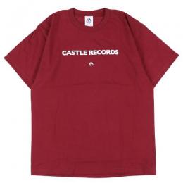 【￥↓】 CASTLE-RECORDS T-shirts “9th” (BURGUNDY)