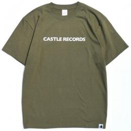 CASTLE-RECORDS T-shirts “12th” (OLIVE x WHITE)