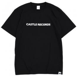 CASTLE-RECORDS T-shirts (BLACK x WHITE)