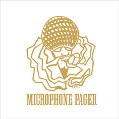 【DEADSTOCK】 MICROPHONE PAGER / MICROPHONE PAGER
