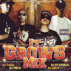 DJ TAKA, DJ LBC-G, DJ TBC-G, DJ GT STEELO / IT GROWS MIX